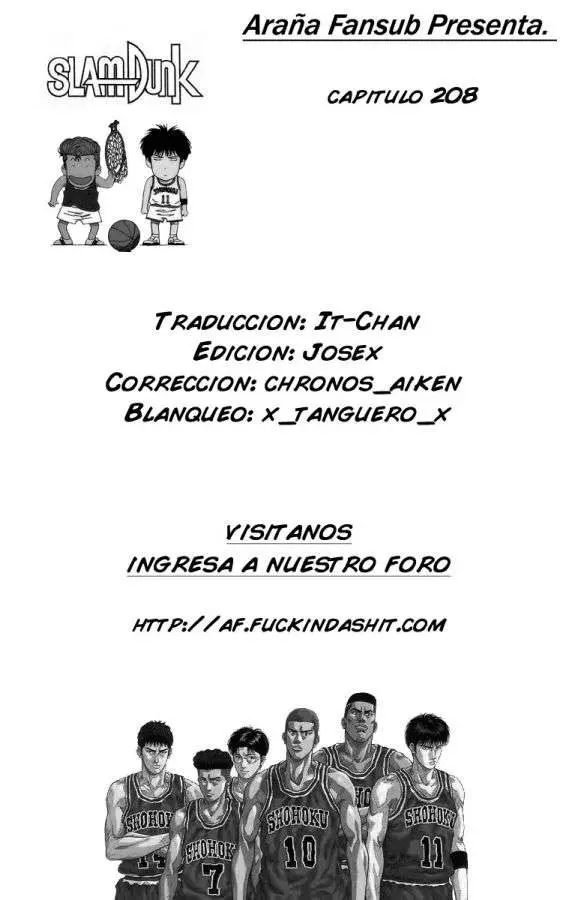 Slam Dunk capítulo 208 página 20