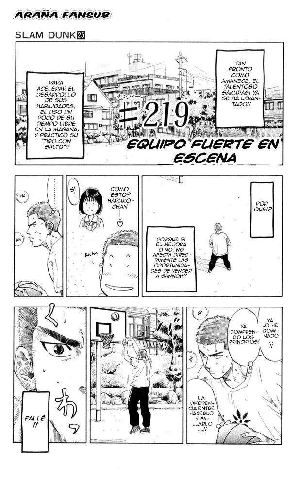Slam Dunk capítulo 219 página 1