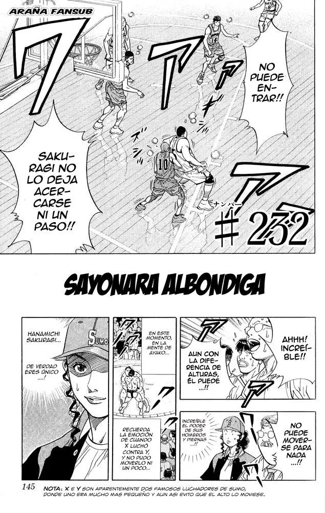 Slam Dunk capítulo 232 página 1