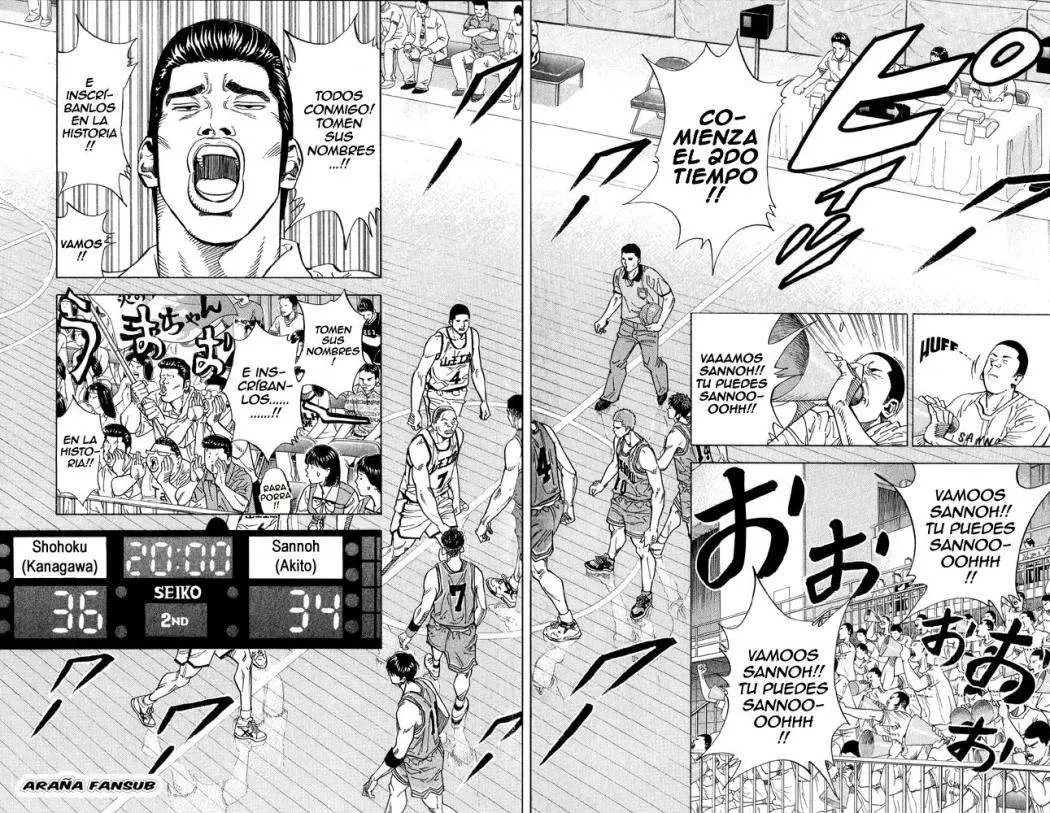 Slam Dunk capítulo 233 página 8