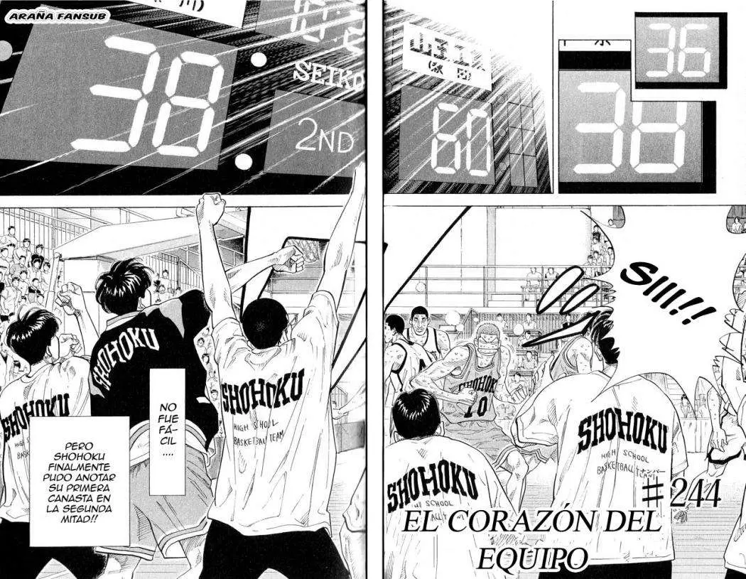 Slam Dunk capítulo 244 página 2