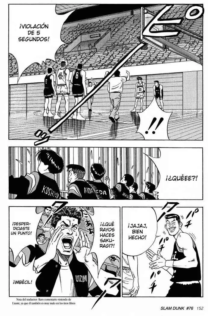 Slam Dunk capítulo 76 página 8