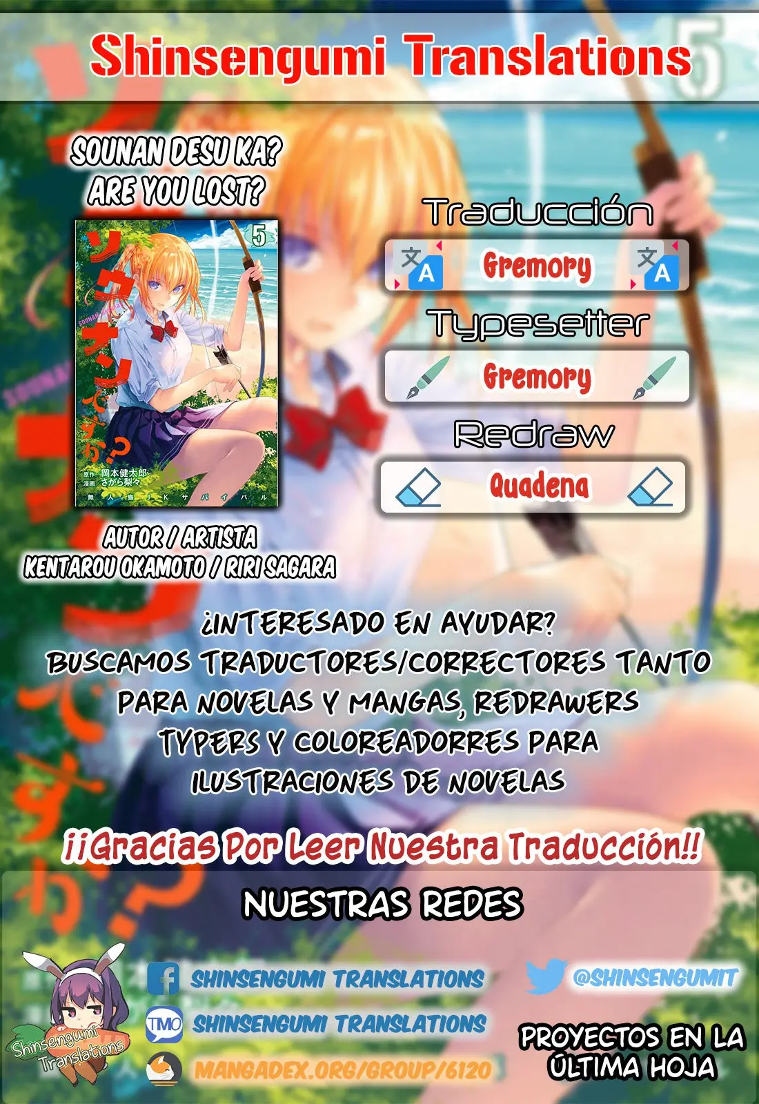 Sounan desu ka? capítulo 57 página 1