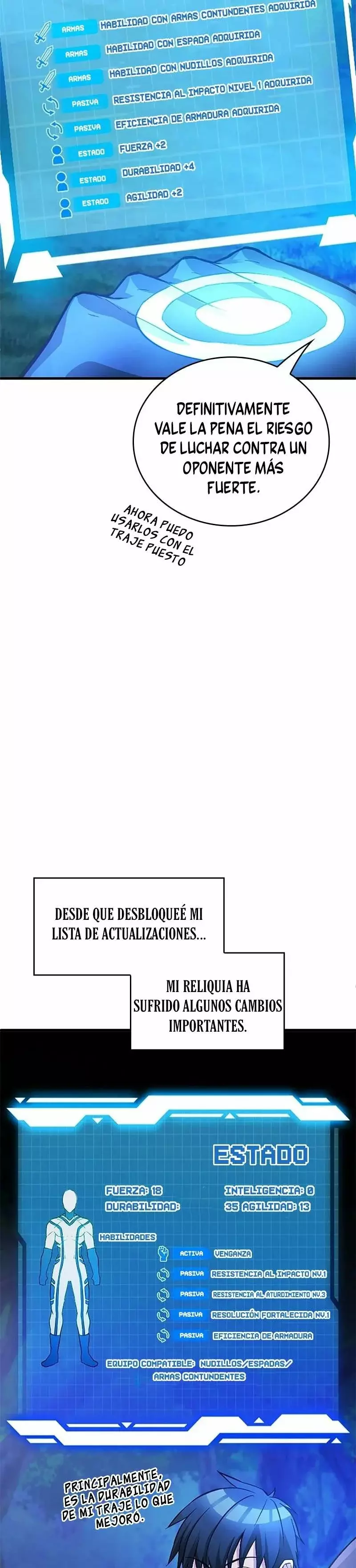 Superheroe de Tipo Crecimiento capítulo 3 página 6