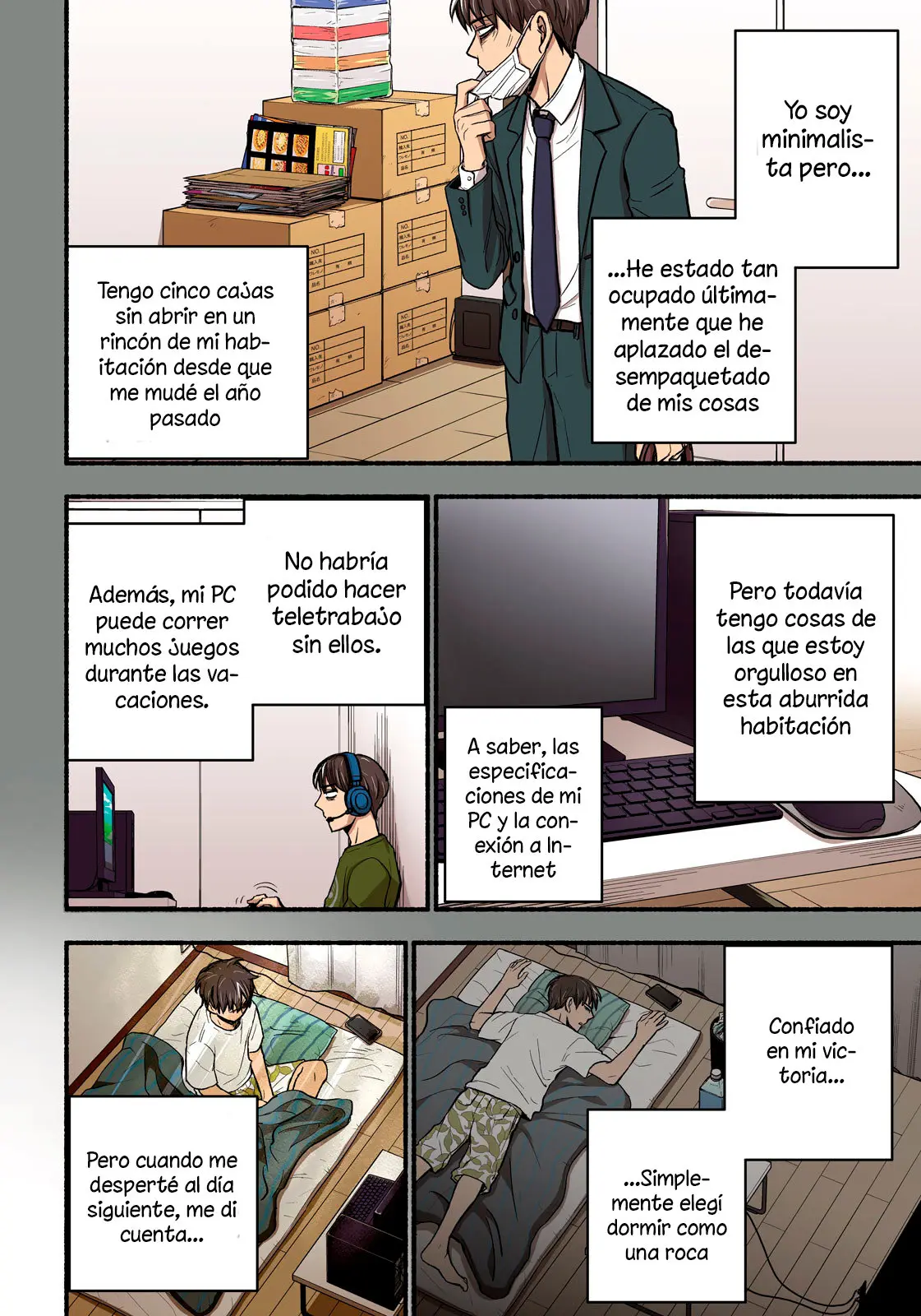 Telework Yotabanashi capítulo 1 página 4