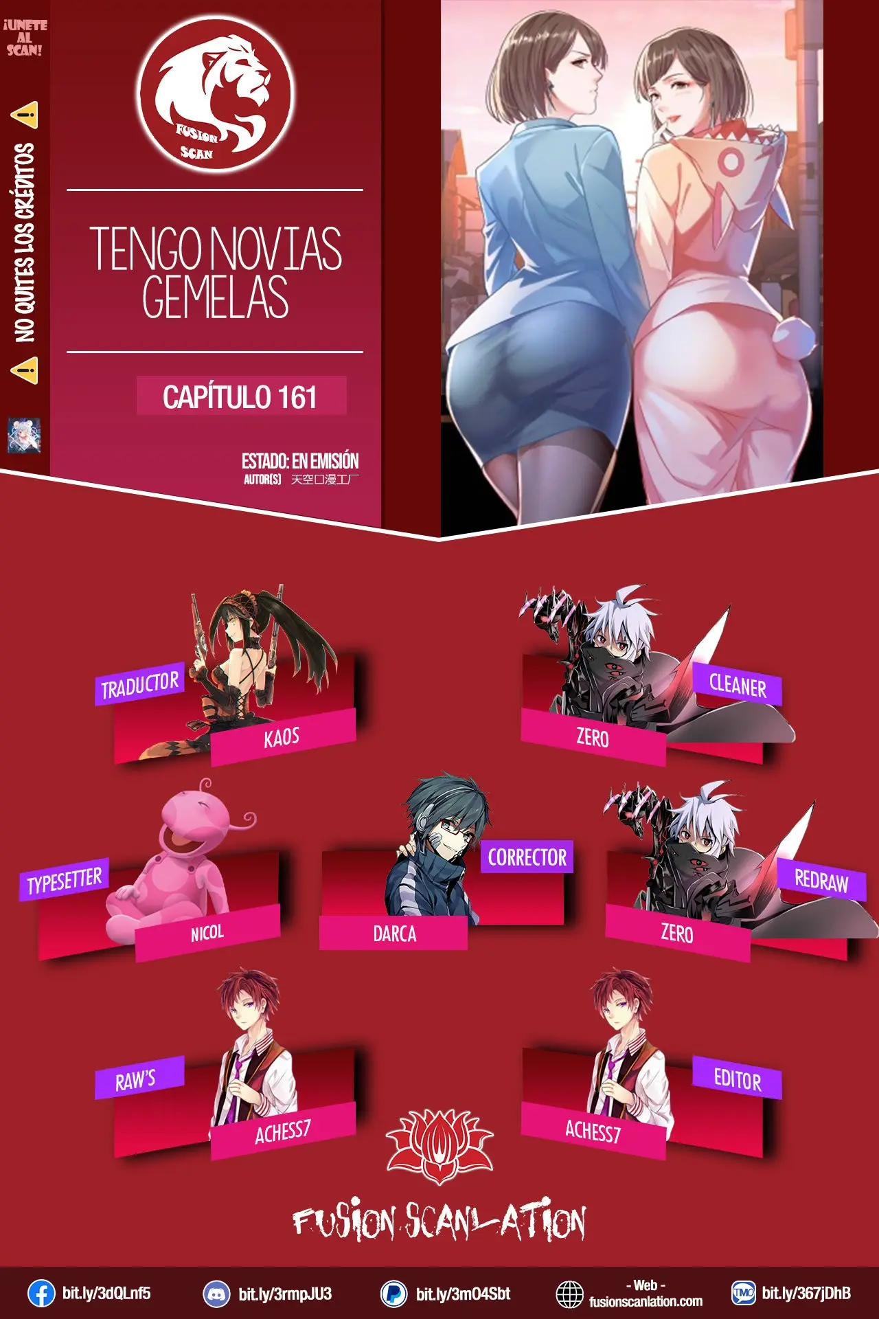 Tengo Novias Gemelas capítulo 161 página 1