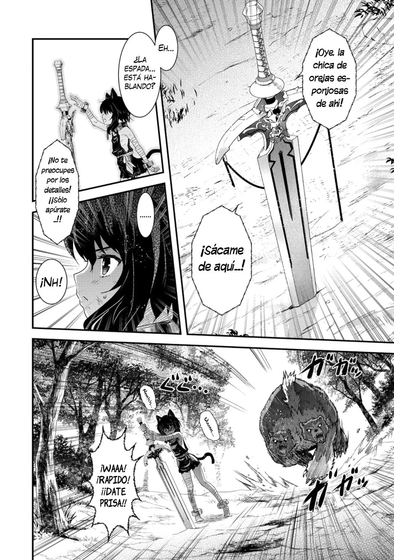 Tensei Shitara Ken Deshita capítulo 1 página 20