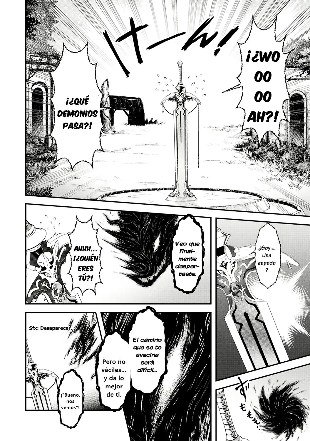 Tensei Shitara Ken Deshita capítulo 2 página 5