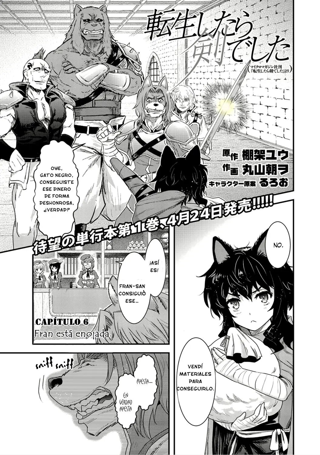 Tensei Shitara Ken Deshita capítulo 6 página 2