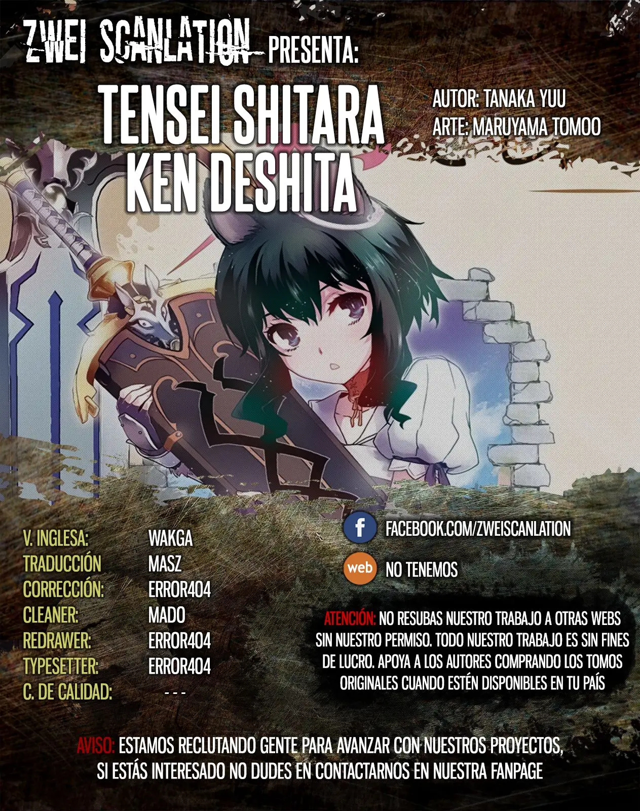 Tensei Shitara Ken Deshita capítulo 7 página 1