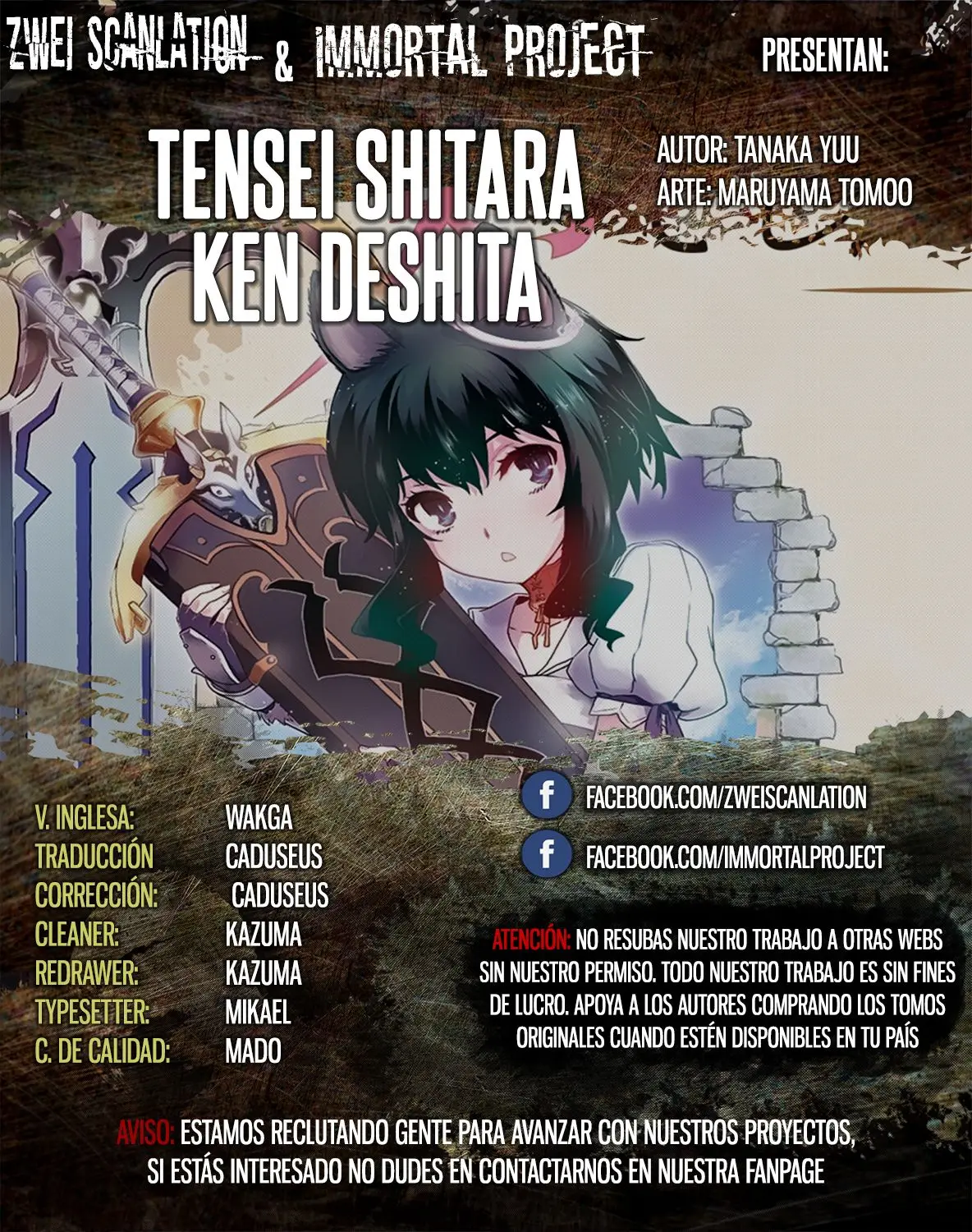 Tensei Shitara Ken Deshita capítulo 8 página 1