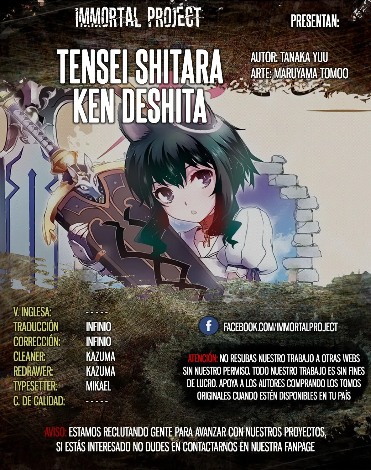 Tensei Shitara Ken Deshita capítulo 9 página 1