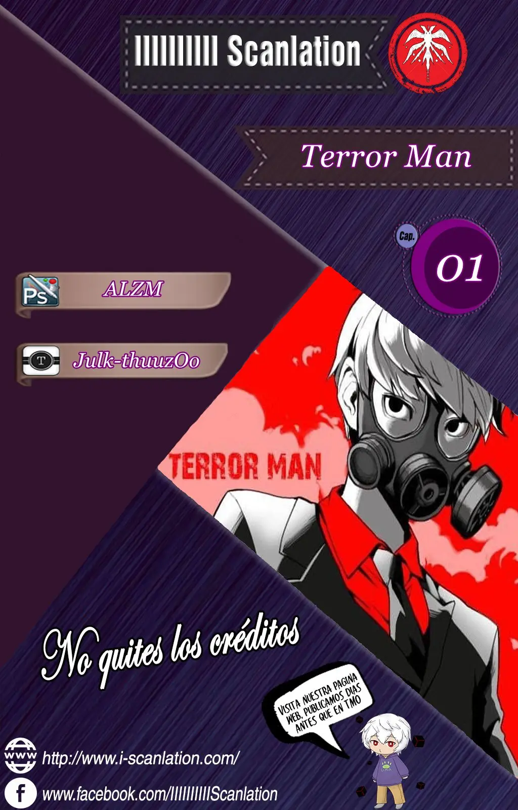 Terror Man capítulo 1 página 2