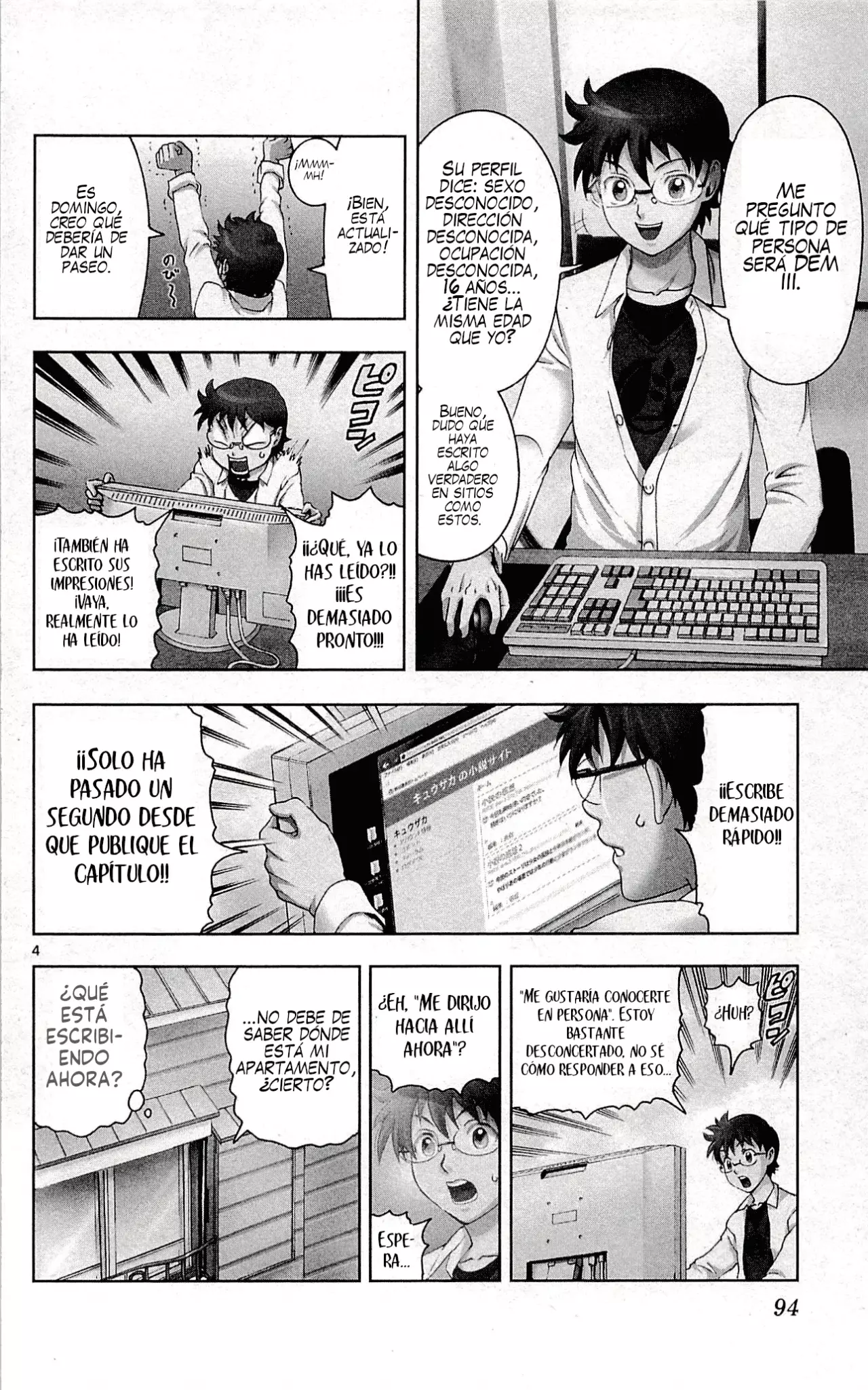 Tokiwa Kitareri!! capítulo 0.3 página 4