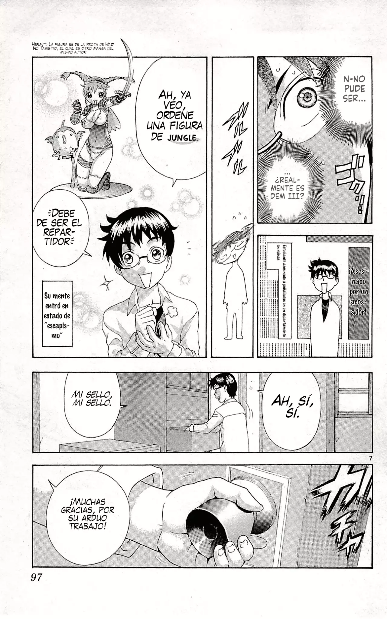 Tokiwa Kitareri!! capítulo 0.3 página 7