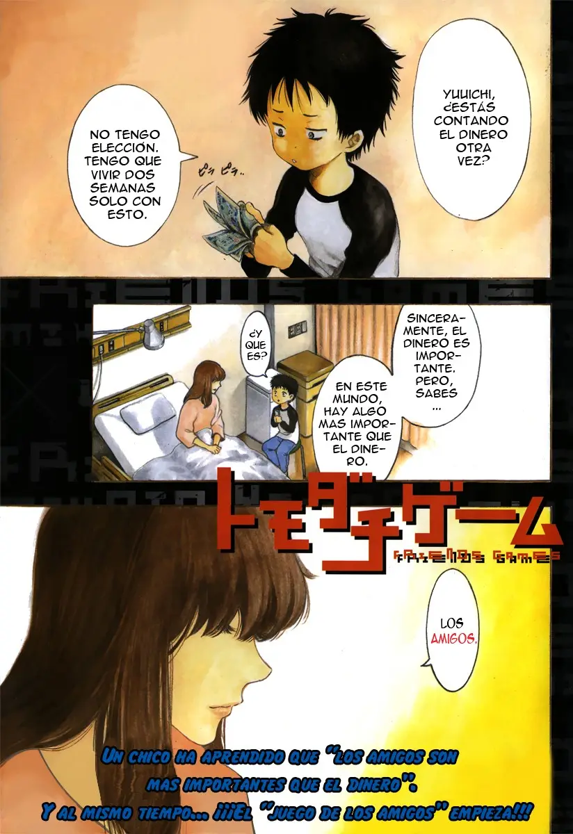 Tomodachi Game capítulo 1 página 3