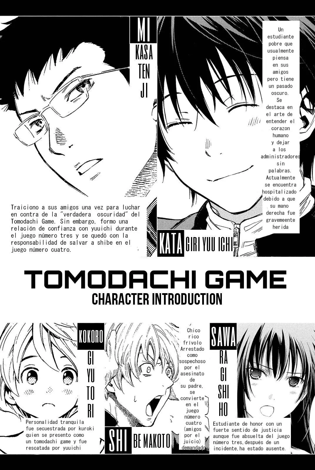Tomodachi Game capítulo 28 página 3