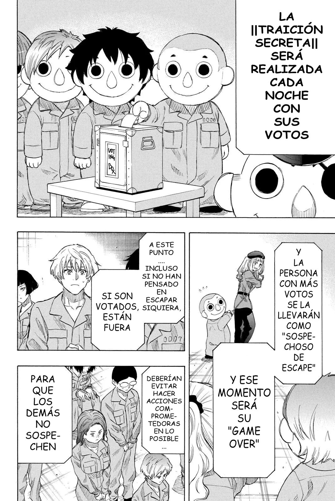 Tomodachi Game capítulo 36 página 18
