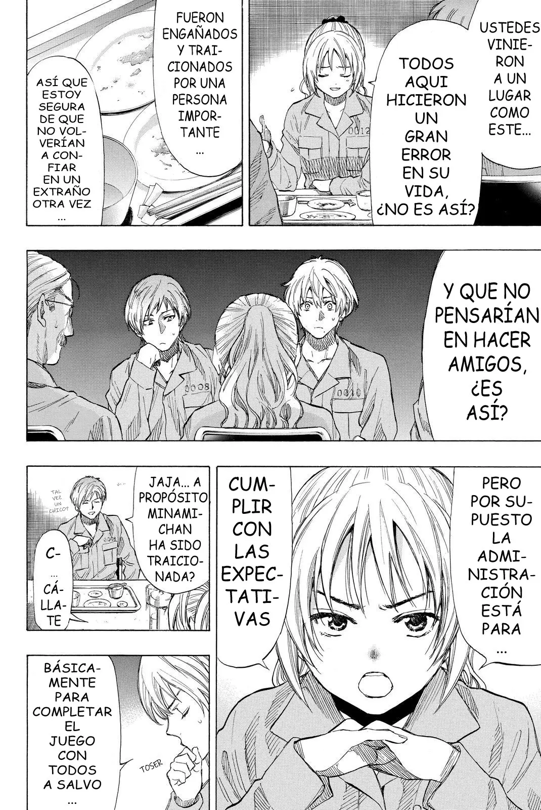Tomodachi Game capítulo 36 página 34