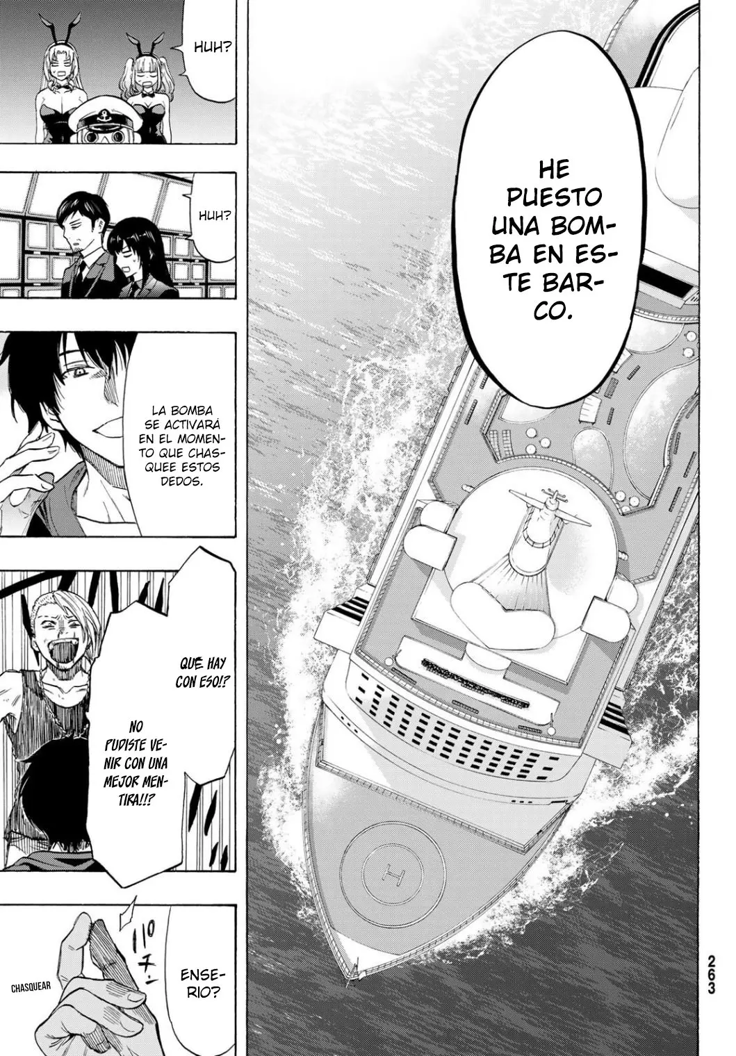 Tomodachi Game capítulo 54 página 43