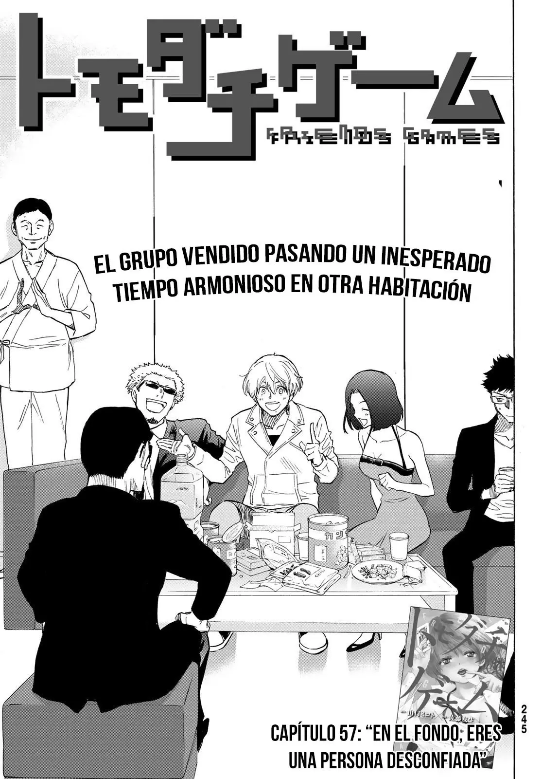 Tomodachi Game capítulo 57 página 4