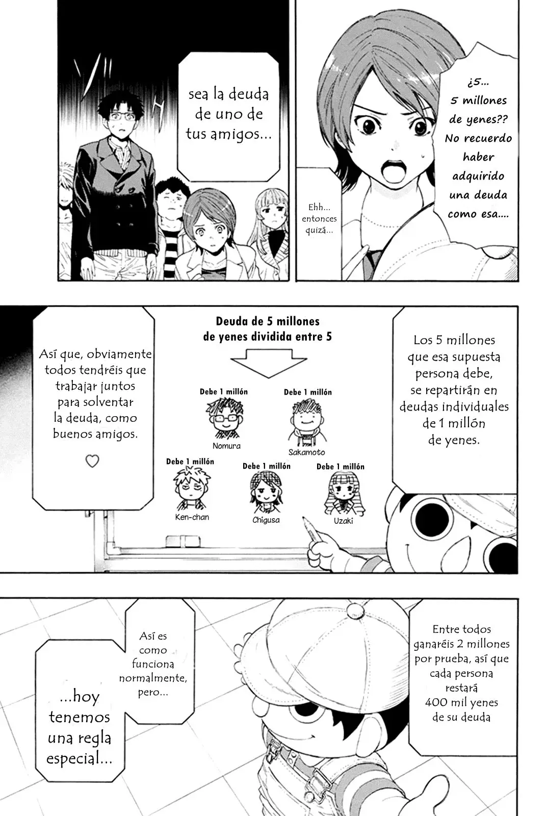 Tomodachi Game capítulo 7.1 página 14