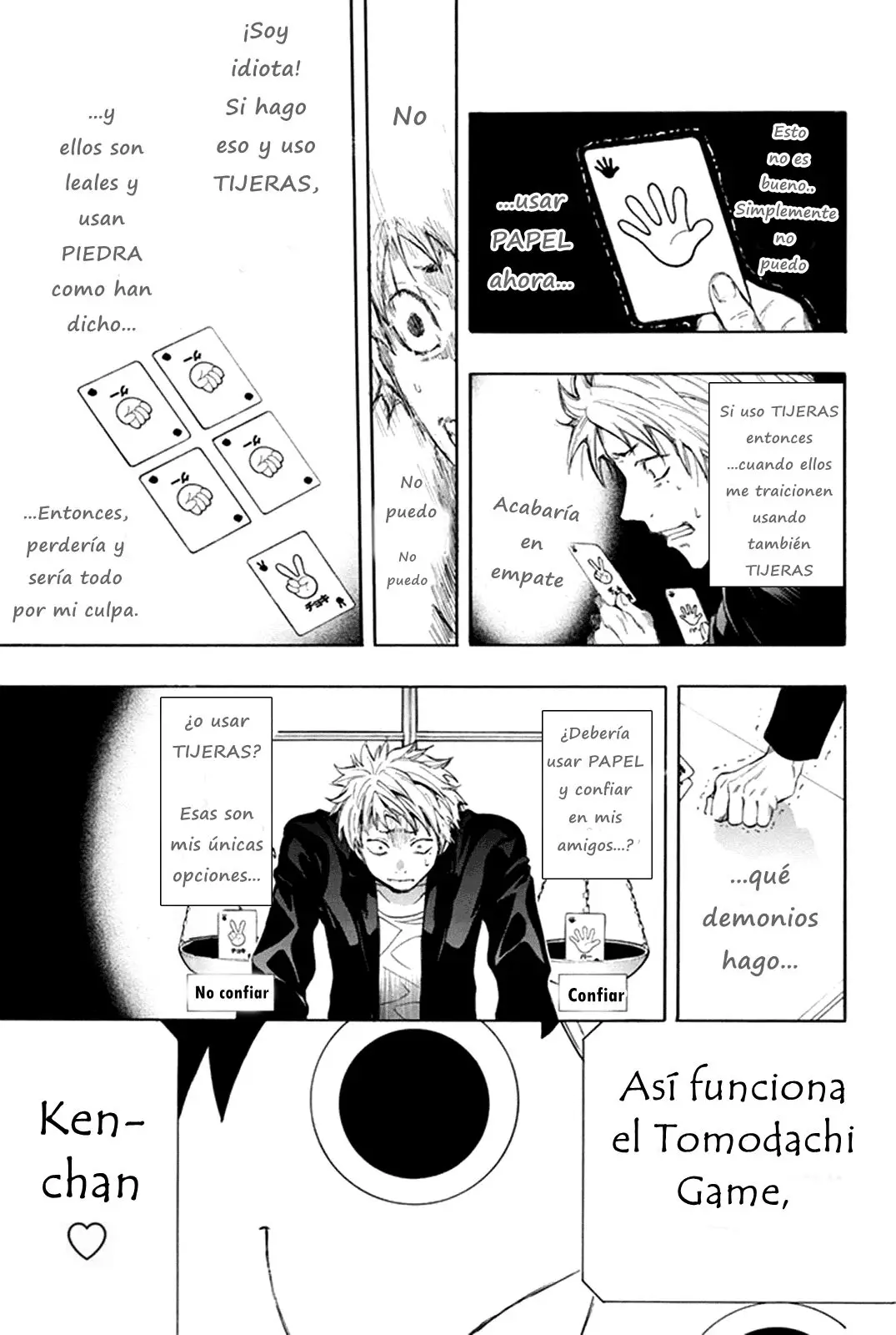 Tomodachi Game capítulo 7.1 página 34