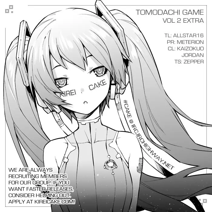 Tomodachi Game capítulo 7.2 página 19