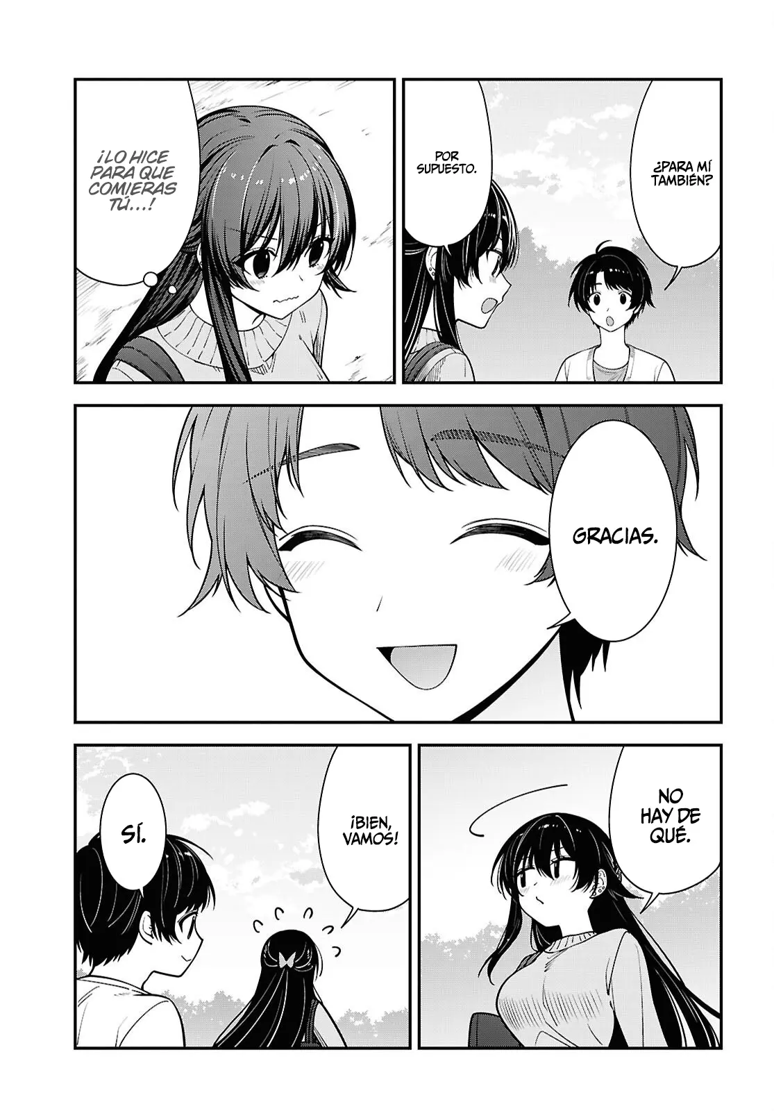 Tonari no Seki no Yankee Shimizu-san ga Kami wo Kuroku Somete Kita capítulo 21 página 11