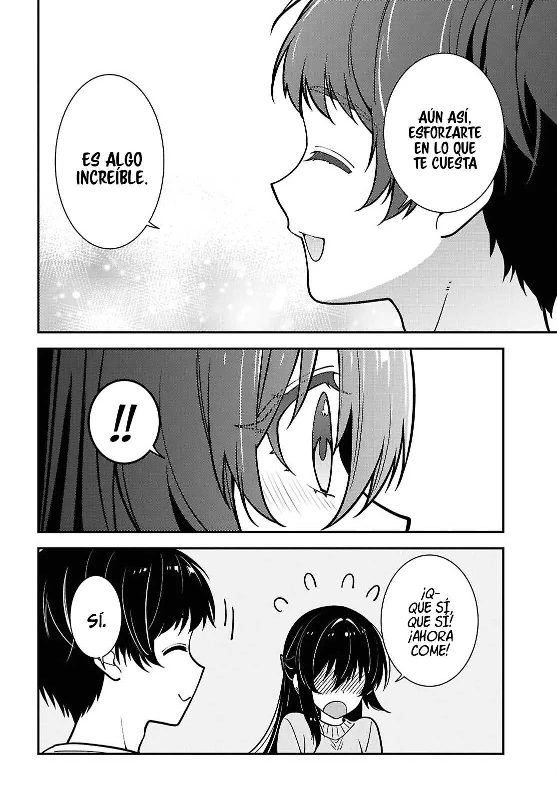 Tonari no Seki no Yankee Shimizu-san ga Kami wo Kuroku Somete Kita capítulo 21 página 18