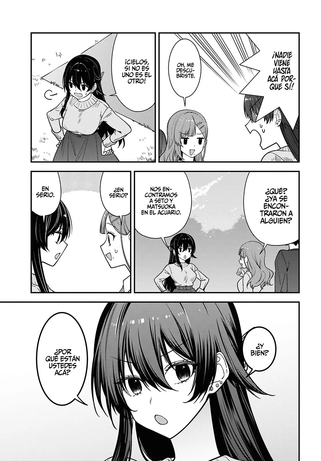 Tonari no Seki no Yankee Shimizu-san ga Kami wo Kuroku Somete Kita capítulo 21 página 21