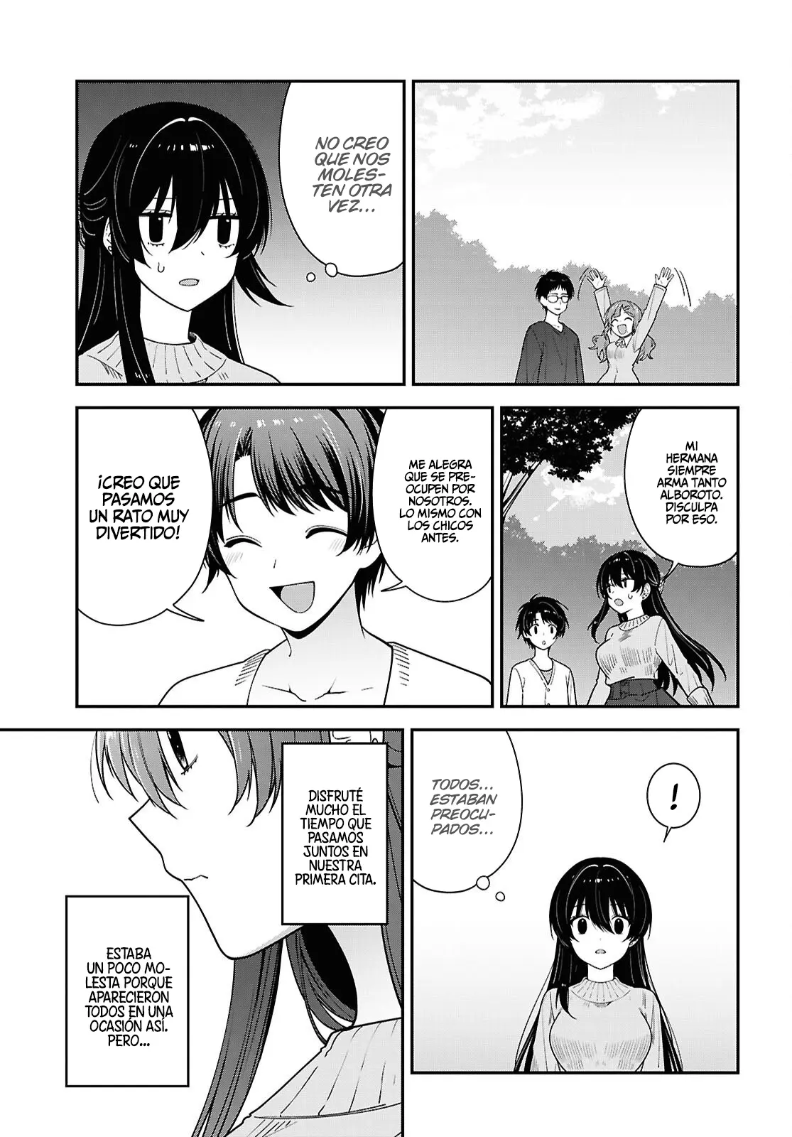 Tonari no Seki no Yankee Shimizu-san ga Kami wo Kuroku Somete Kita capítulo 21 página 25