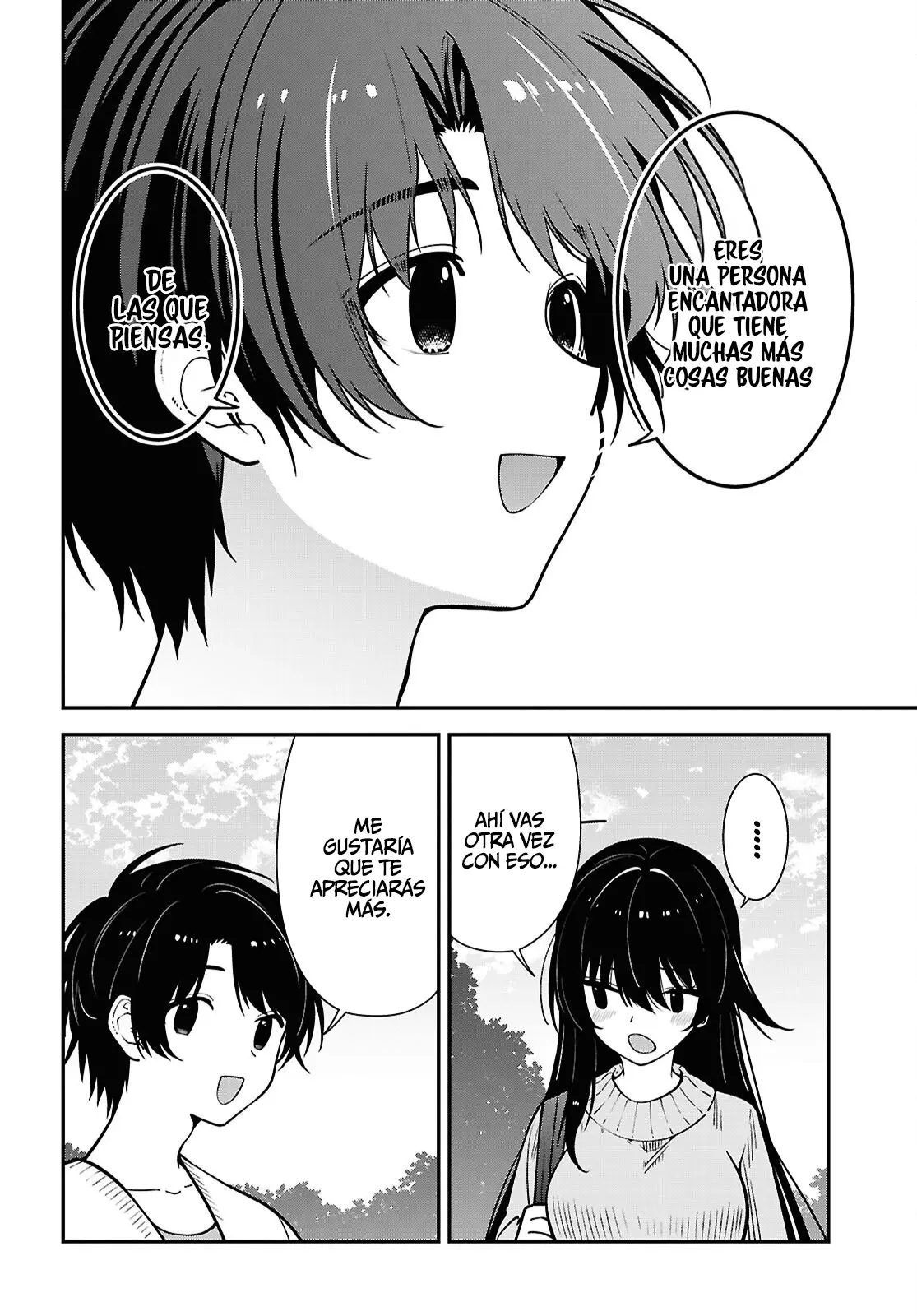 Tonari no Seki no Yankee Shimizu-san ga Kami wo Kuroku Somete Kita capítulo 21 página 30