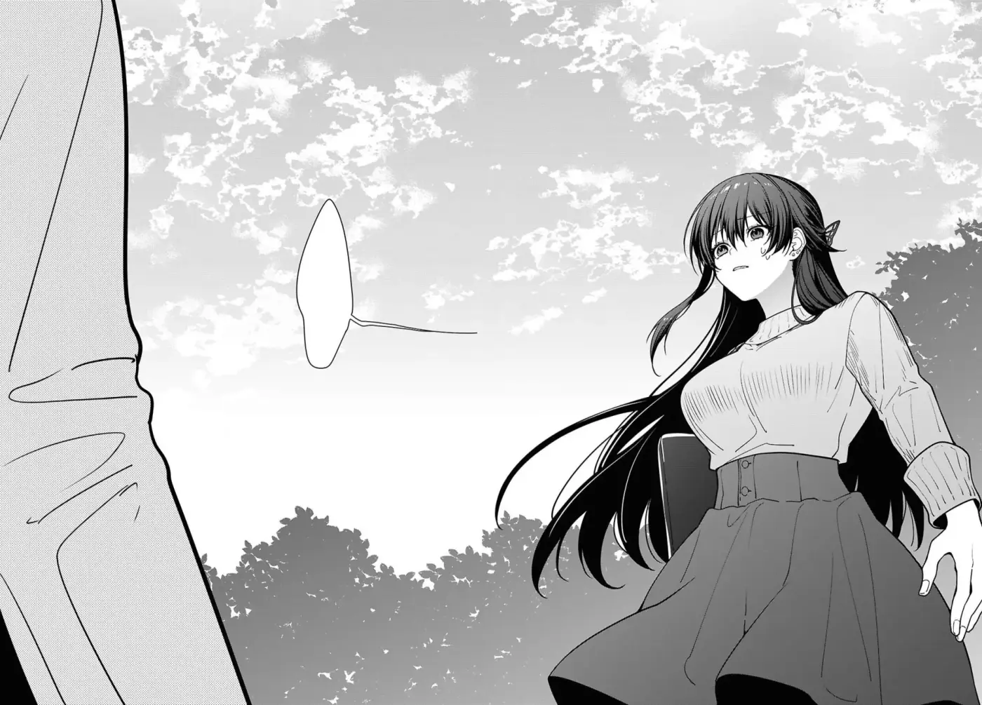 Tonari no Seki no Yankee Shimizu-san ga Kami wo Kuroku Somete Kita capítulo 21 página 33