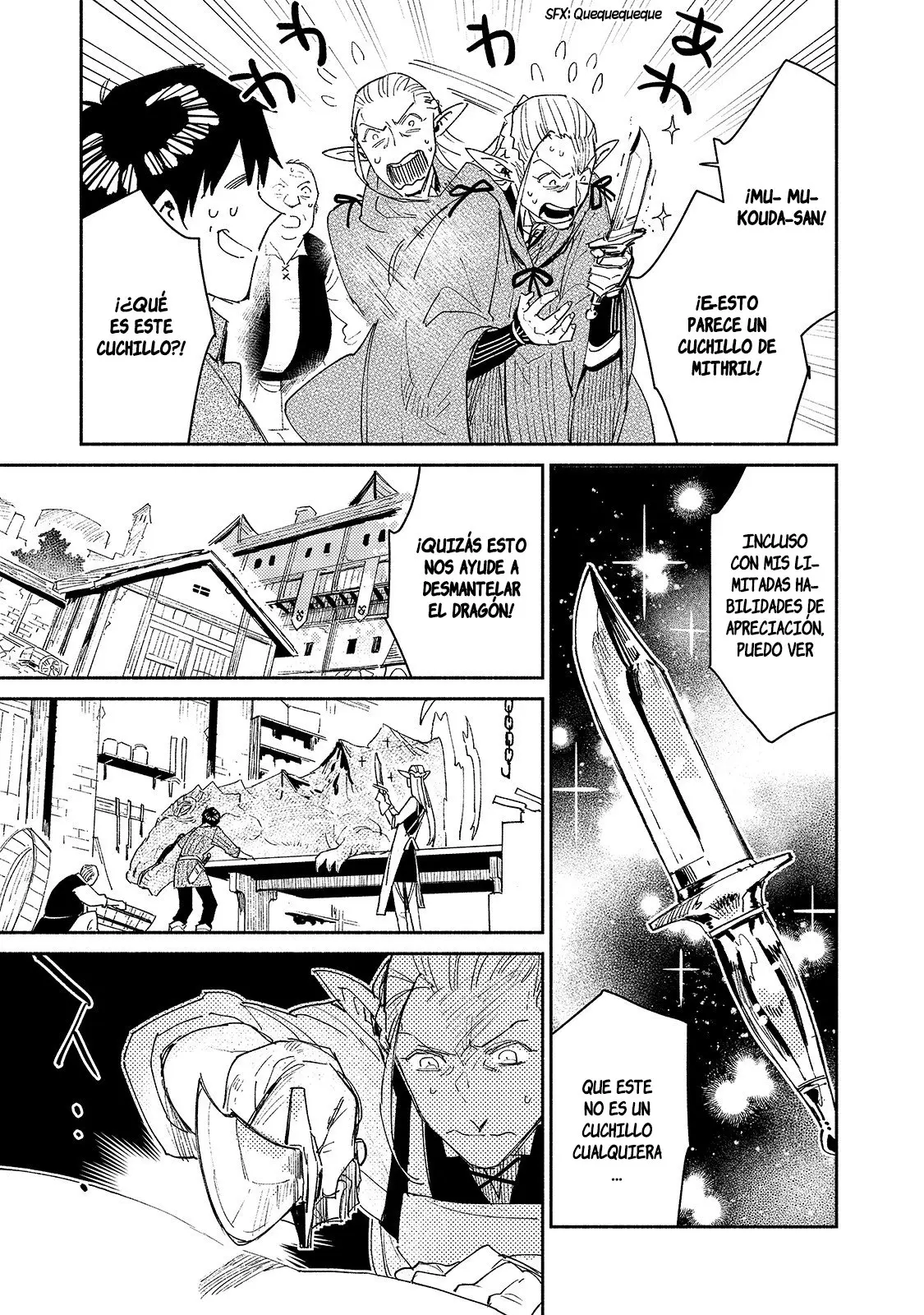 Tondemo Skill De Isekai Hourou Meshi capítulo 42 página 4