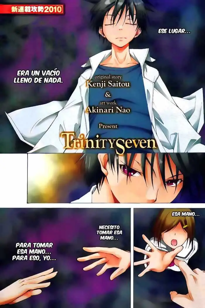 Trinity Seven: 7-Nin no Mahoutsukai capítulo 1 página 2
