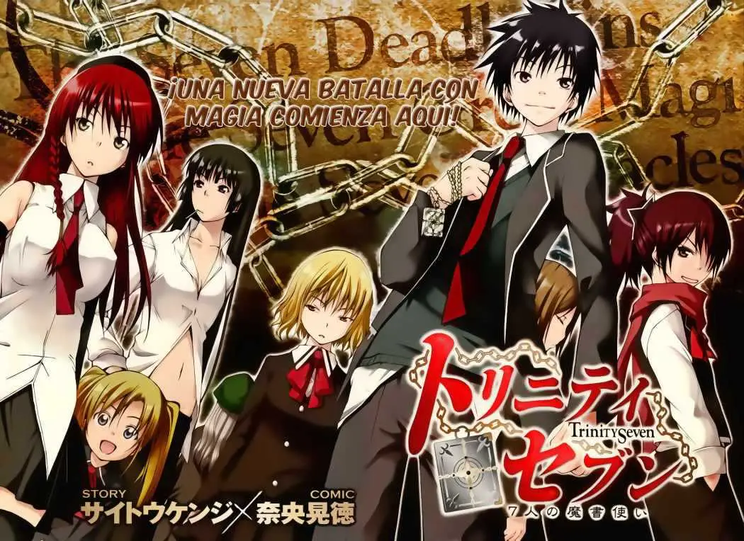 Trinity Seven: 7-Nin no Mahoutsukai capítulo 1 página 3