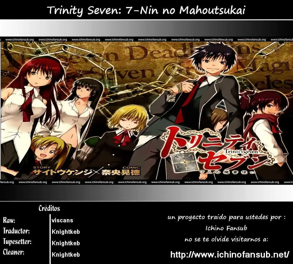 Trinity Seven: 7-Nin no Mahoutsukai capítulo 10 página 35