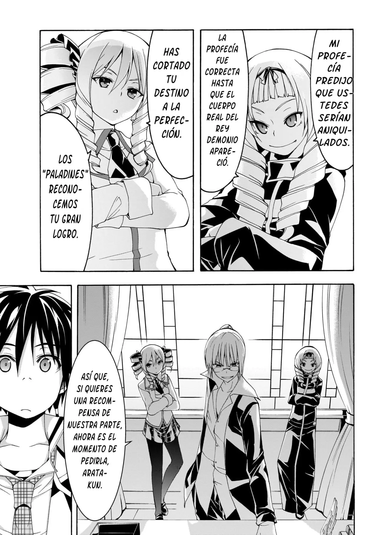 Trinity Seven: 7-Nin no Mahoutsukai capítulo 100 página 3