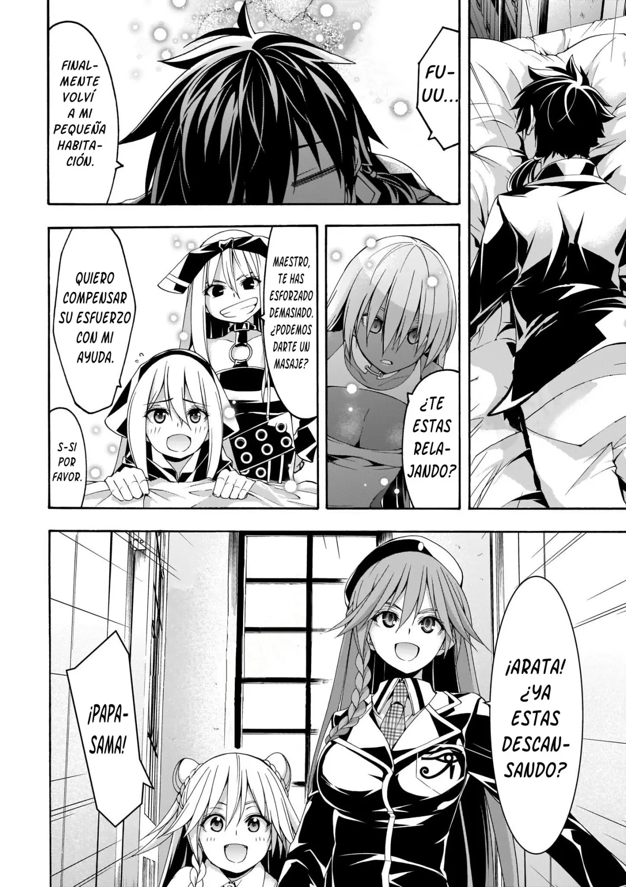 Trinity Seven: 7-Nin no Mahoutsukai capítulo 100 página 6