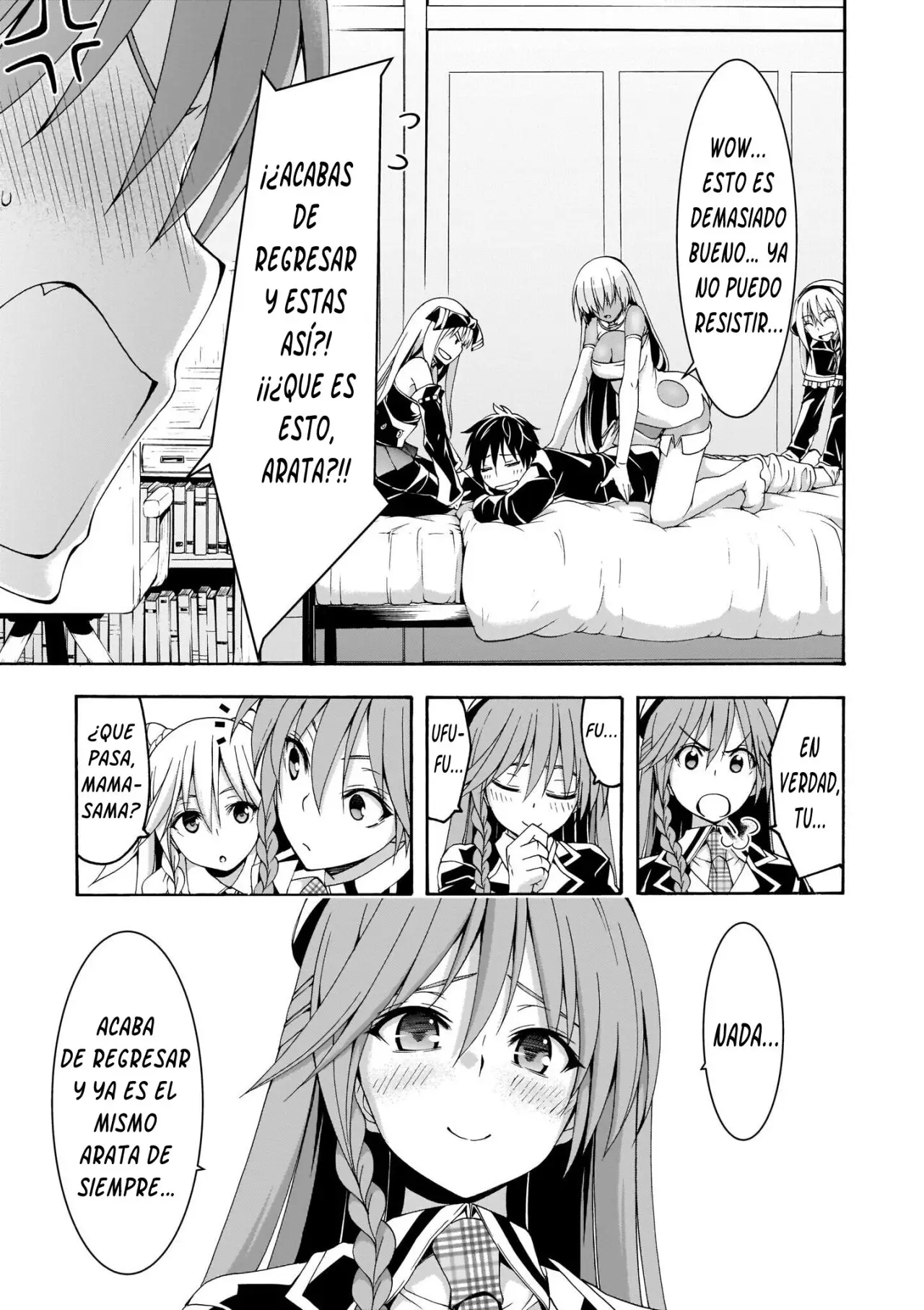 Trinity Seven: 7-Nin no Mahoutsukai capítulo 100 página 7