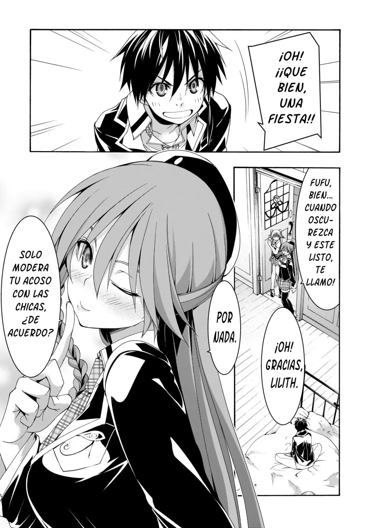 Trinity Seven: 7-Nin no Mahoutsukai capítulo 100 página 9