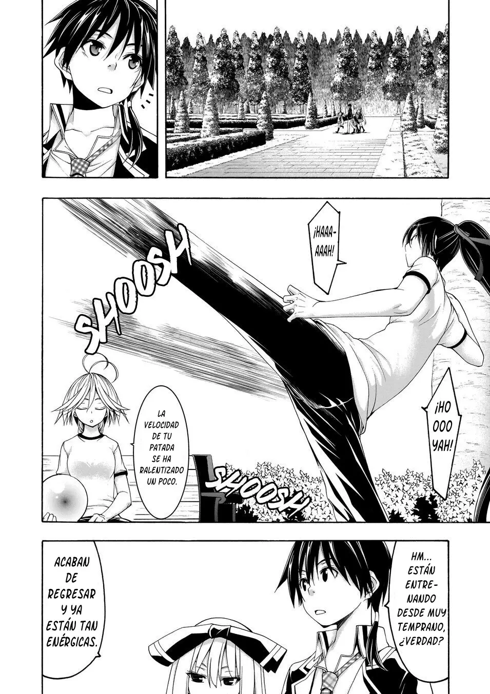Trinity Seven: 7-Nin no Mahoutsukai capítulo 101 página 9
