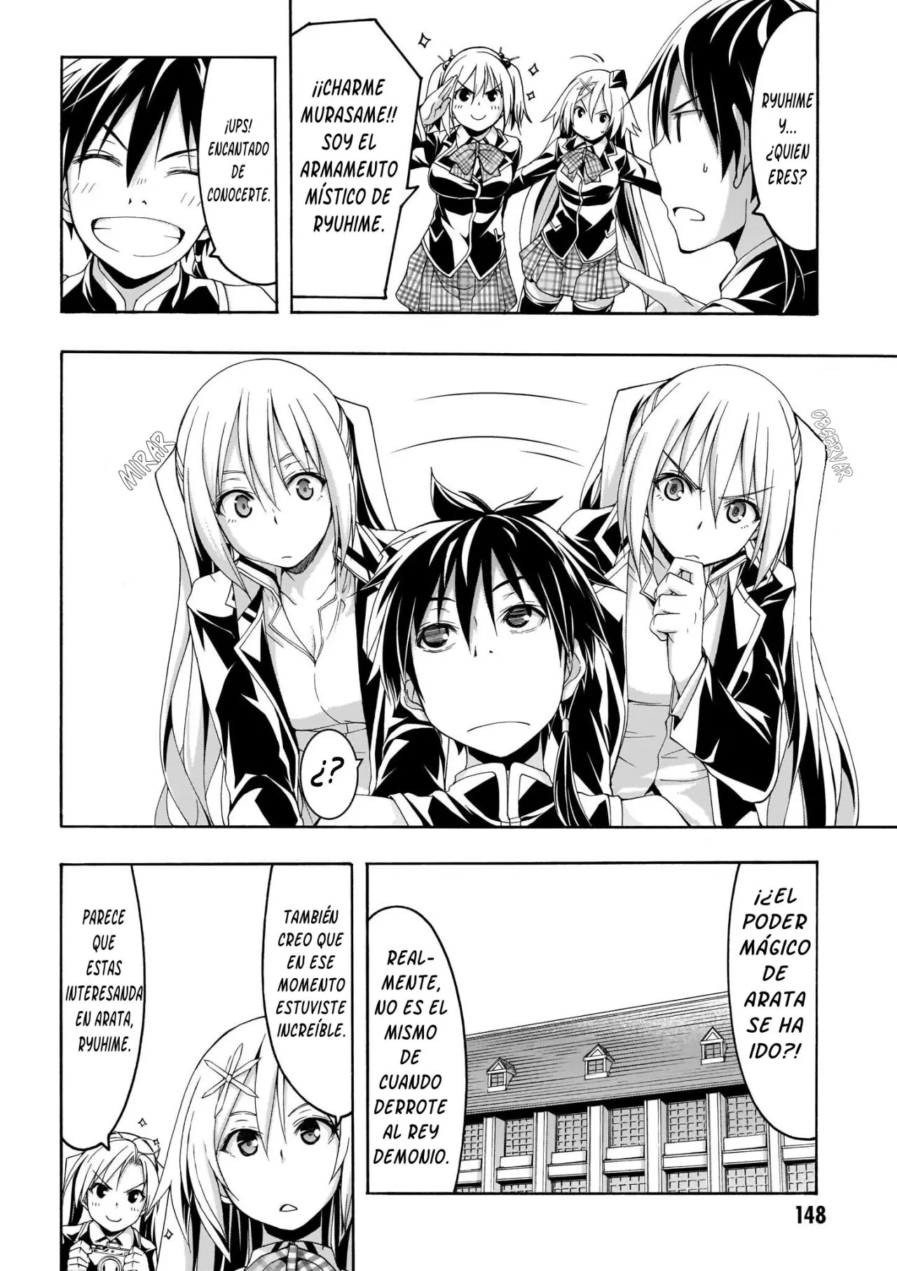 Trinity Seven: 7-Nin no Mahoutsukai capítulo 102 página 8
