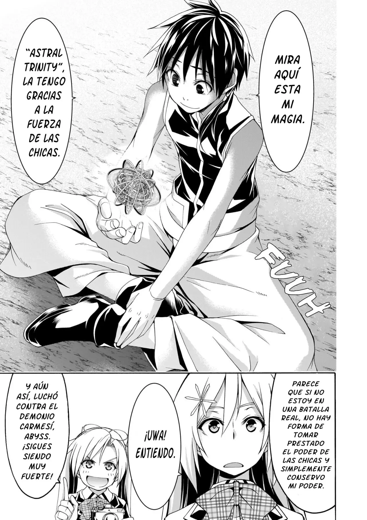 Trinity Seven: 7-Nin no Mahoutsukai capítulo 102 página 9