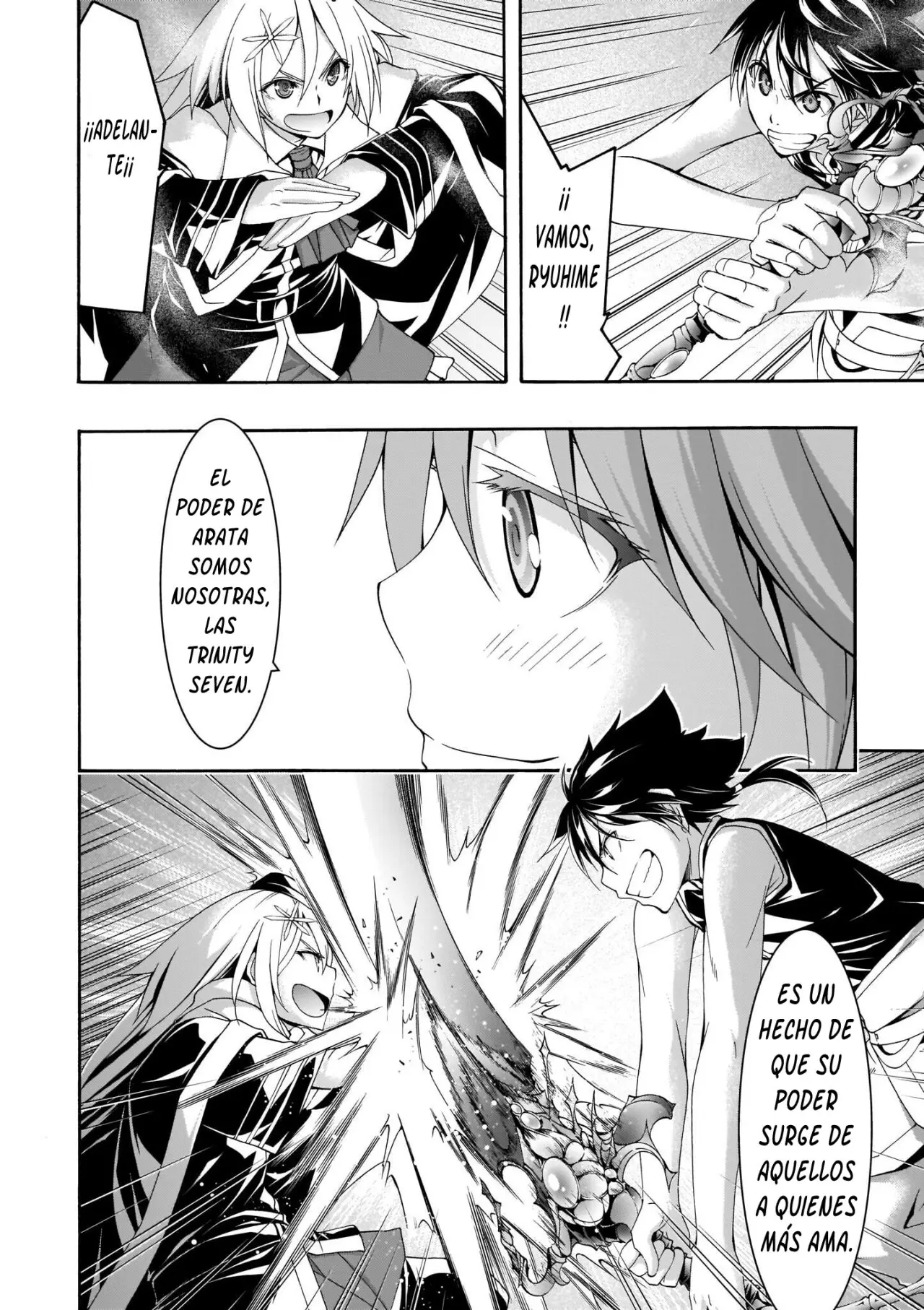 Trinity Seven: 7-Nin no Mahoutsukai capítulo 102 página 12
