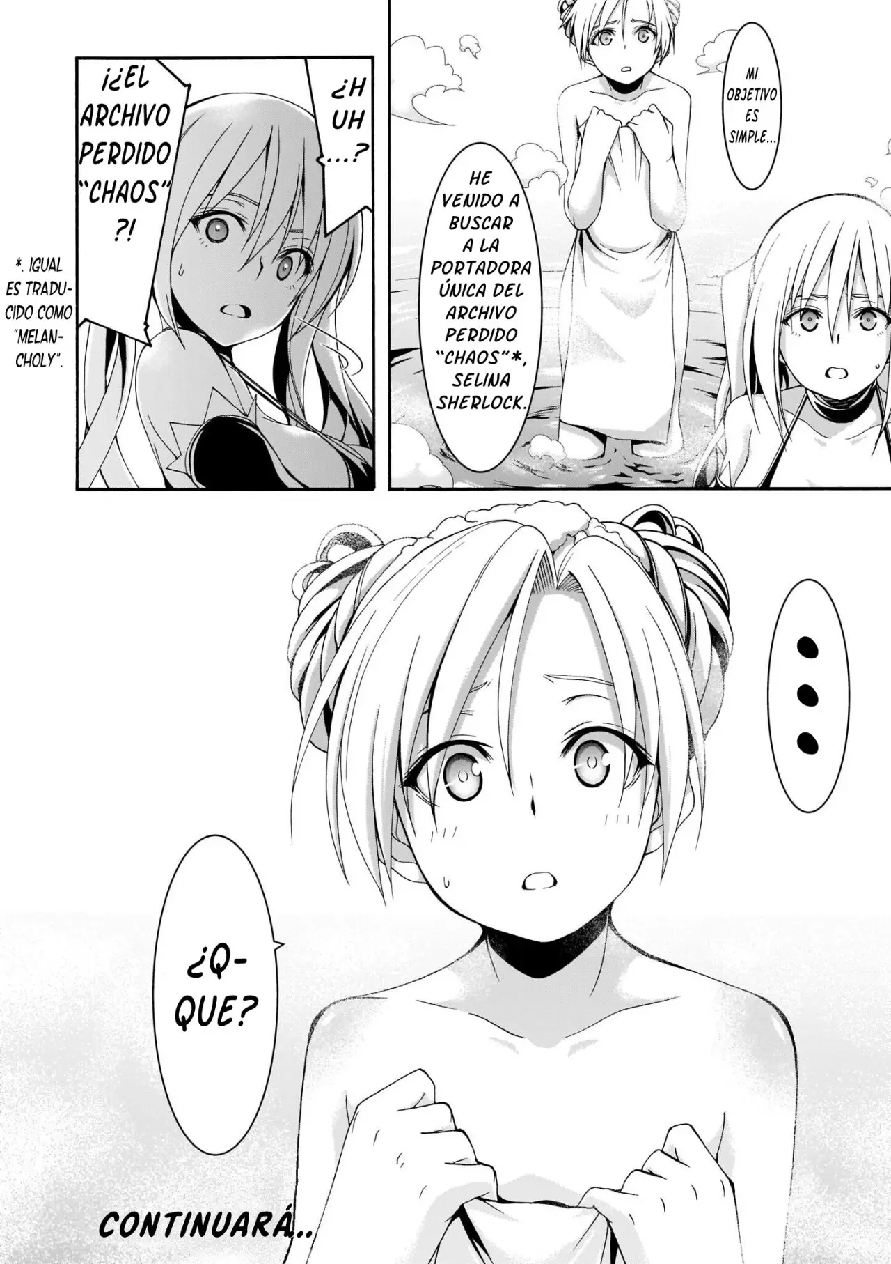 Trinity Seven: 7-Nin no Mahoutsukai capítulo 102 página 22