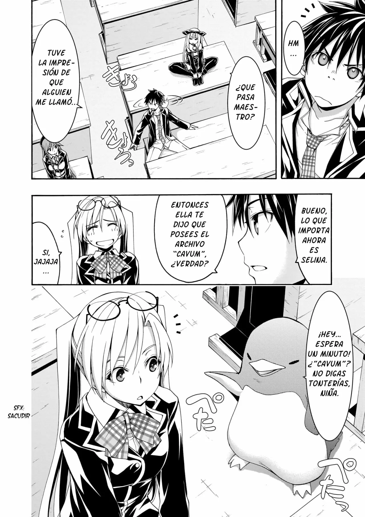 Trinity Seven: 7-Nin no Mahoutsukai capítulo 103 página 13