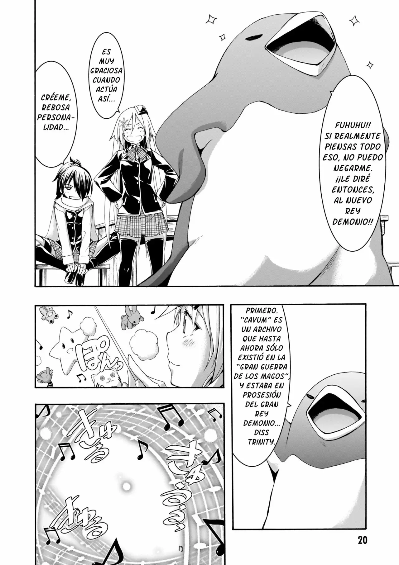 Trinity Seven: 7-Nin no Mahoutsukai capítulo 103 página 15