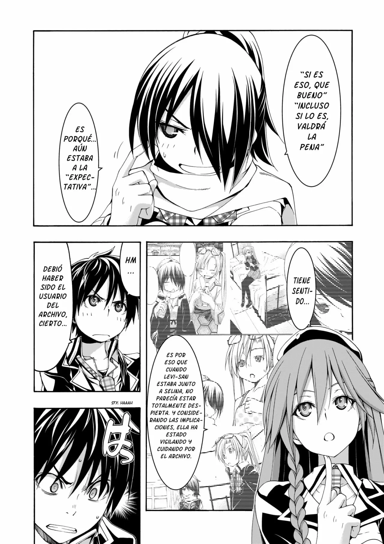 Trinity Seven: 7-Nin no Mahoutsukai capítulo 103 página 19